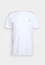 Tee-shirt Sandro Blanc Et Noir Taille 38 - Coton, Bon état, Pour Un Look Basique Chic