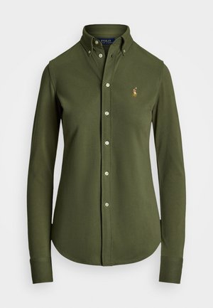 LONG SLEEVE BUTTON FRONT  - Camicia - thermal green