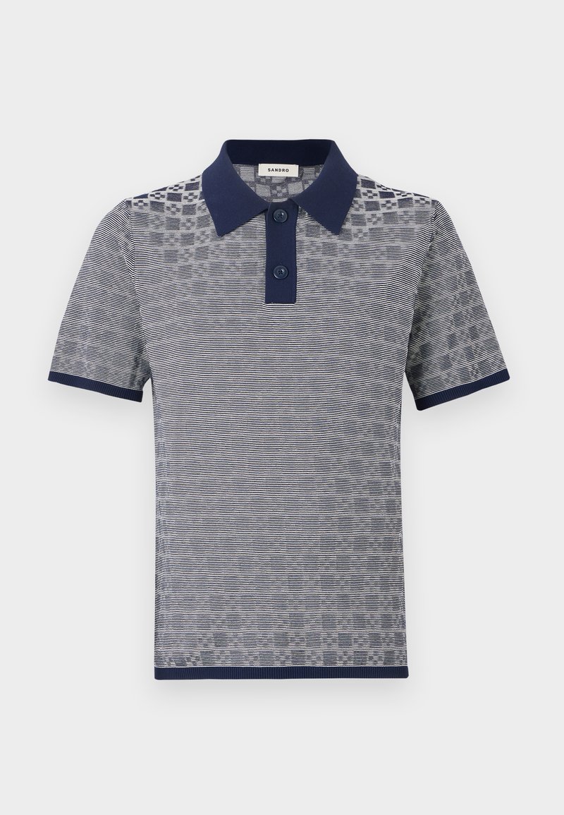 sandro Poloshirt donkerblauw