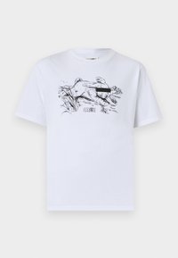 Majica kratkih rukava s printom - white