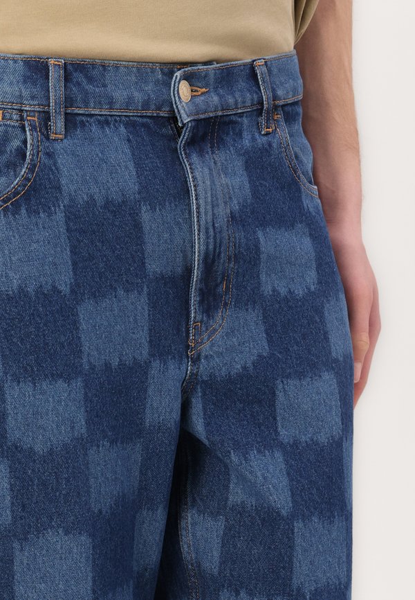 BARREL JÄKÄLÄ UNISEX - Relaxed fit jeans - mid indigo2