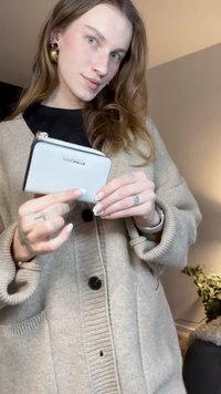 Coccinelle Monedero - snow/cogn/noir