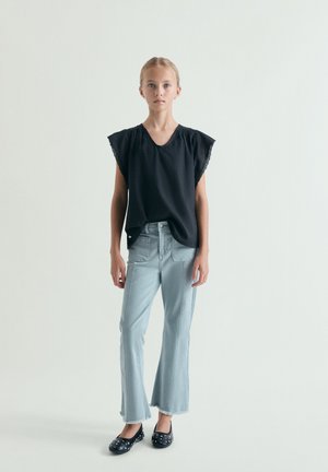 Scalpers RUFFLE - Blouse - black