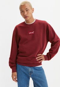 Levi's® GRAPHIC CREW - Sudadera - chocolate truffle