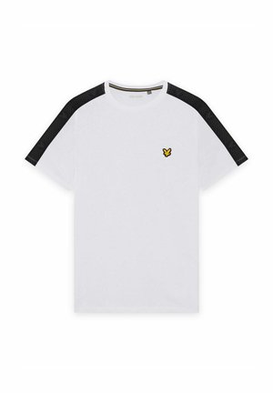 Lyle & Scott, LYLE & SCOTT SS T-SHIRTS PADEL TAPED T-SHIRT - T-shirts print - white