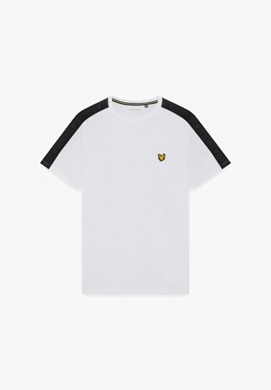 Lyle & Scott, LYLE & SCOTT SS T-SHIRTS PADEL TAPED T-SHIRT - T-shirts print - white