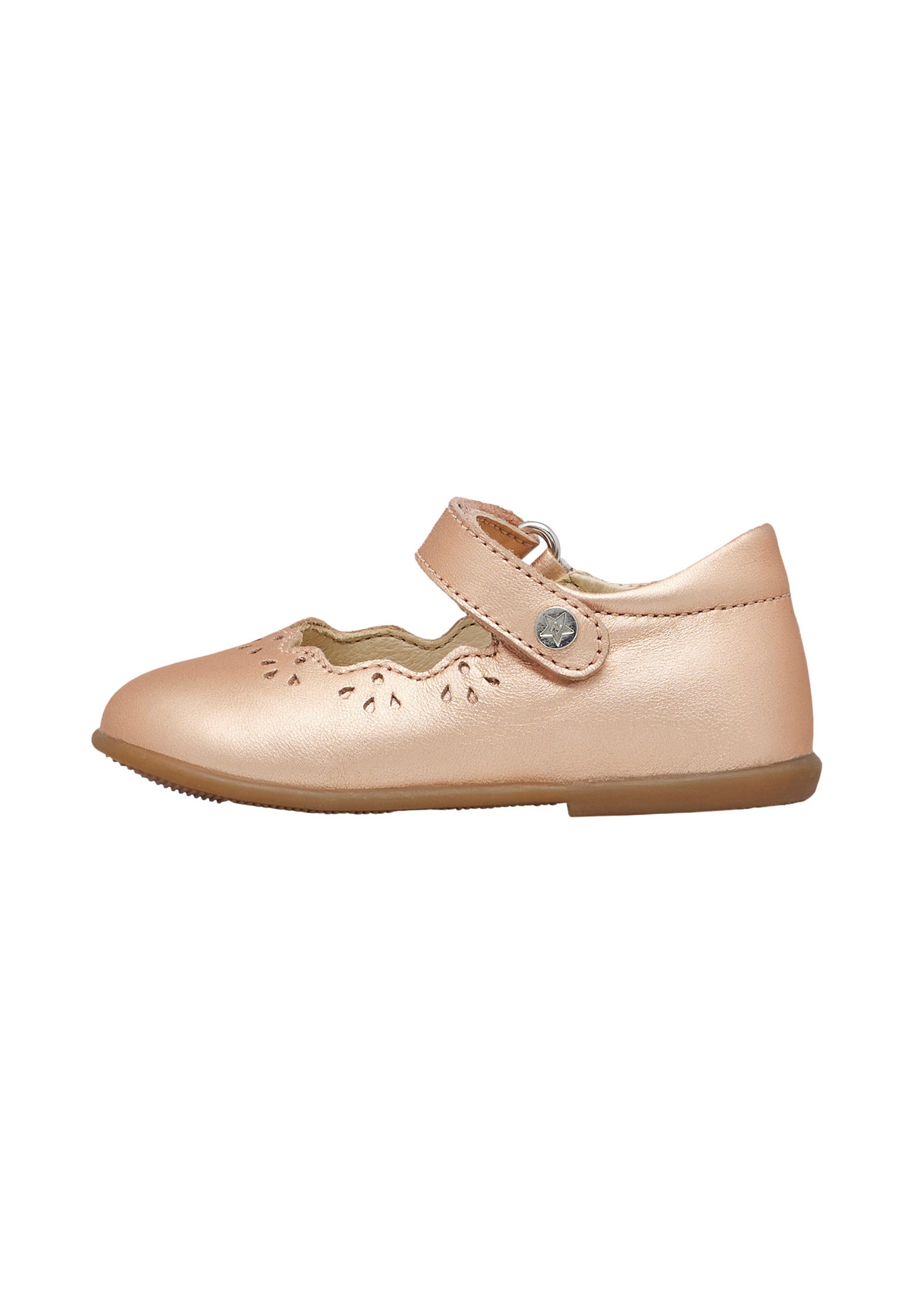 Ballerina In Pelle Con Cuore Bambina, Rosa | Milano - 4