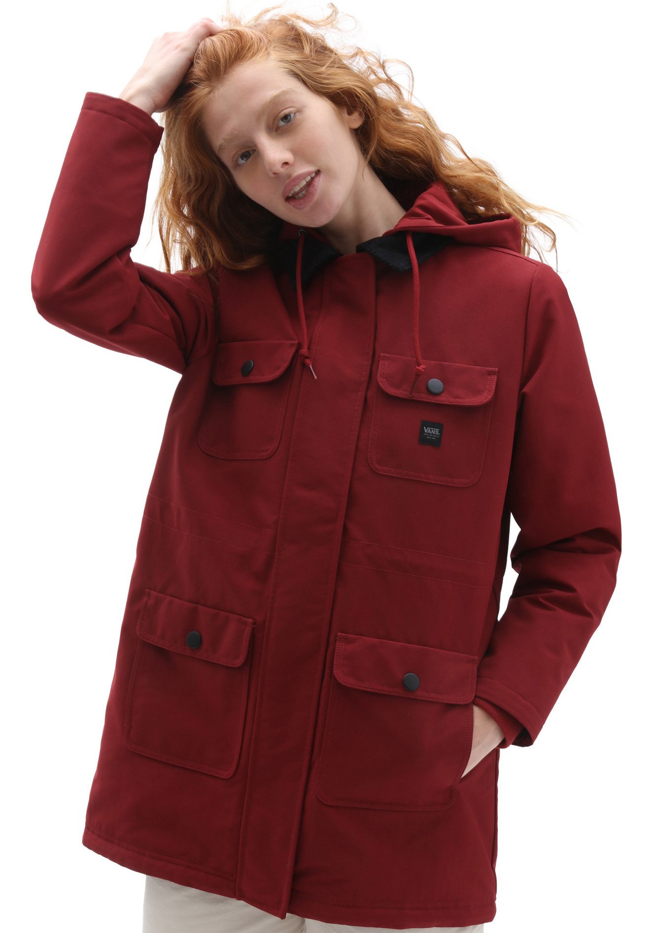 vans drill long chore coat