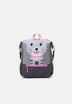 RECYCLED BACKPACK CAT UNISEX - Rucksack - light grey