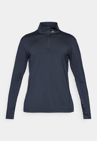 TOUR TECH MID LAYER - Maglietta a manica lunga - navy