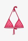 MONOGRAM TRIANGLE - Bikini-Top - pink