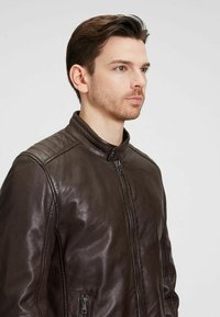 Mauritius GMBRODY LASV - Giacca di pelle - dark brown