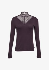 Unausgewählt, aubergine