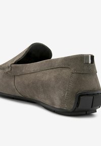 Next LEATHER DRIVER SHOES - Mokkasiner - grey
