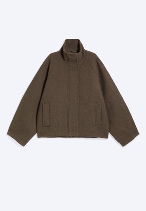 Weekday, JACKET - Abrigo corto - dark mole