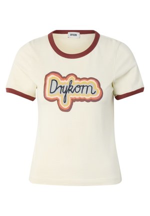 DRYKORN, RILA_P2 - T-shirt print - yellow