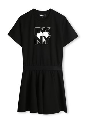 Vestito di maglina - black