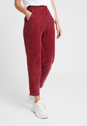 Broek - dark red