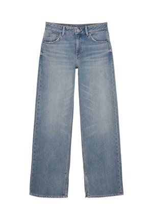 WITH SPLITS - Blugi drepți - blue denim