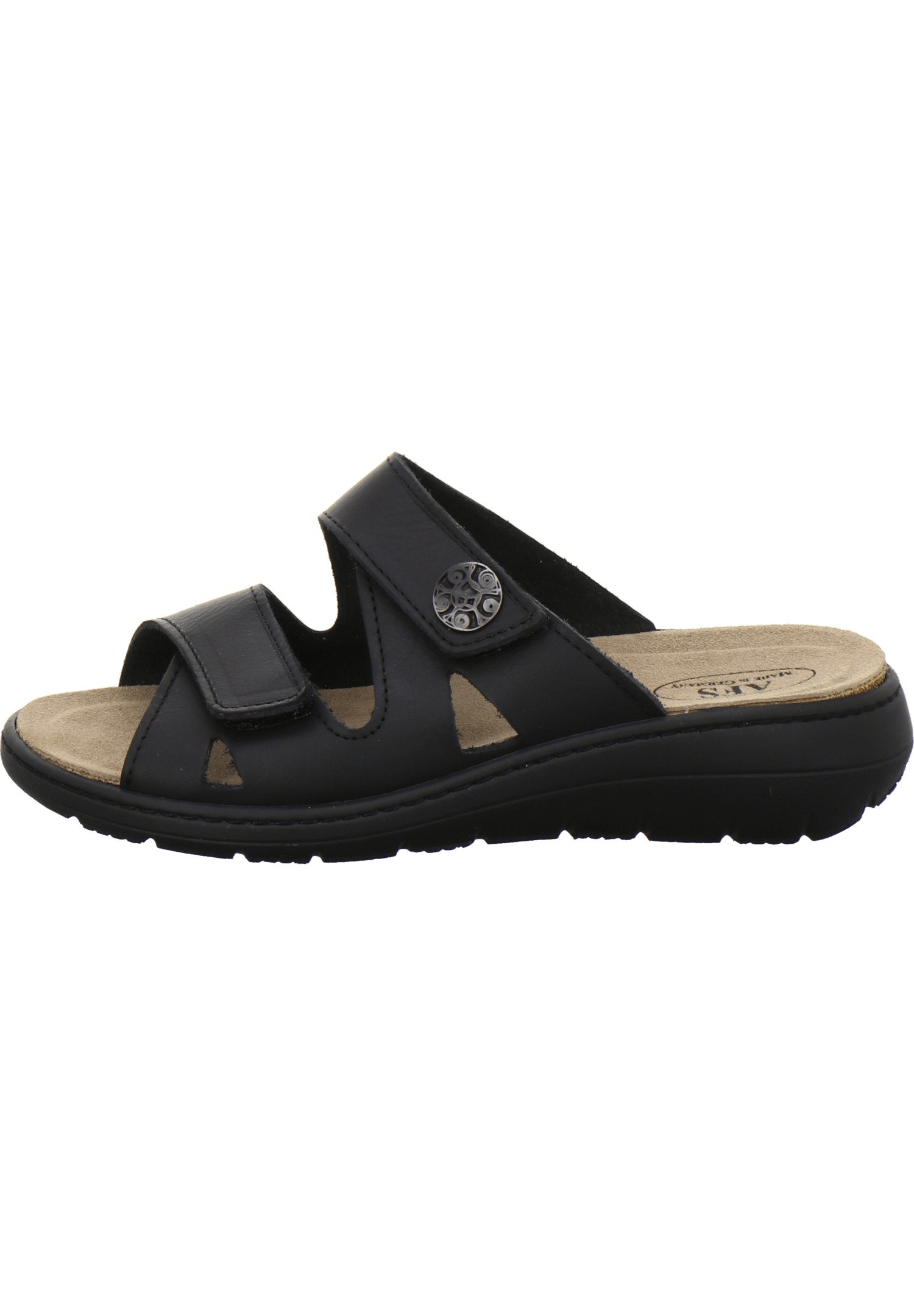 Mules En Cuir AFS Pour Homme - Pantoufles Confort Fabriquées En Allemagne | Taille 48