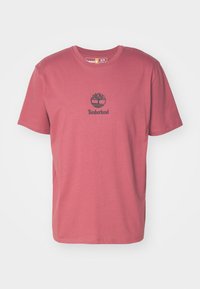 SMALL LOGO PRINT TEE LEMON PEPPER - Marškinėliai su spaudiniu - apple butter
