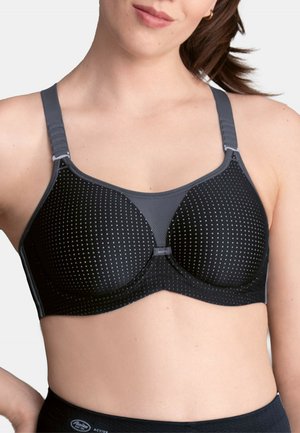 SPORT BH PERFORMANCE WIREX - Underwired bra - schwarz/anthrazit