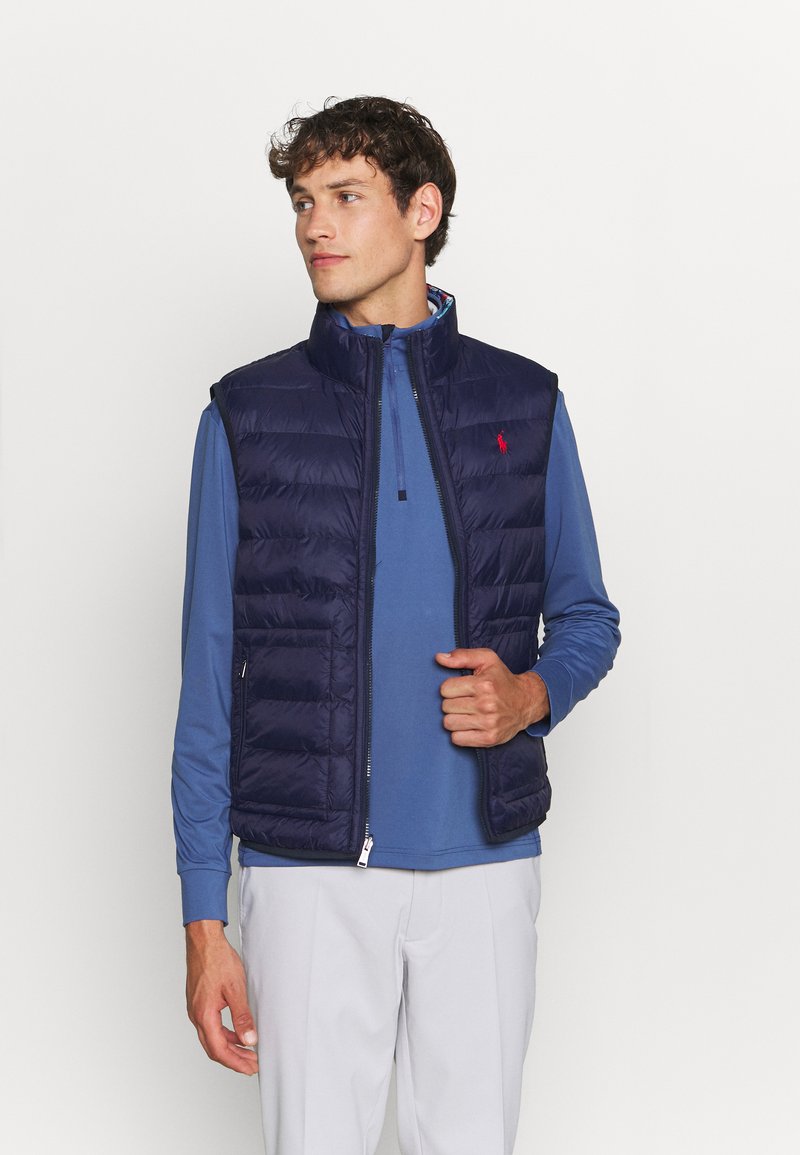 Polo Ralph Lauren Golf REVERSIBLE VEST Weste french navy/hellblau