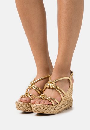 ATICA - Sandalen met hoge hak - gold