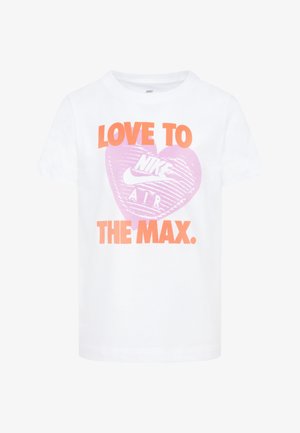 LOVE TO THE MAX GRAPHIC - Tričko s potlačou - white