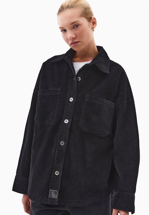 Overhemdblouse - black