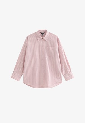 New Look, STRIPED OVERSIZE - Blusa - pink pattern