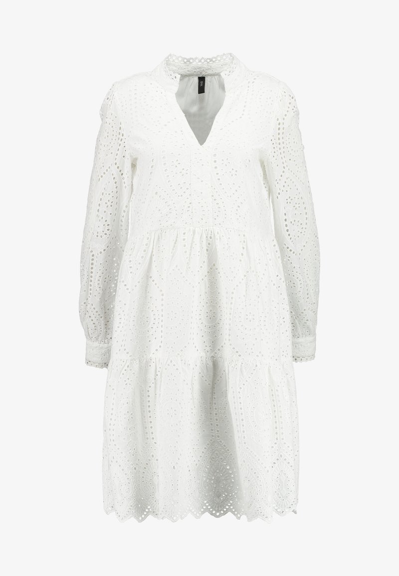 Yas Kleid Weiß Lochstickerei Yas Kleid Weiß Lochstickerei