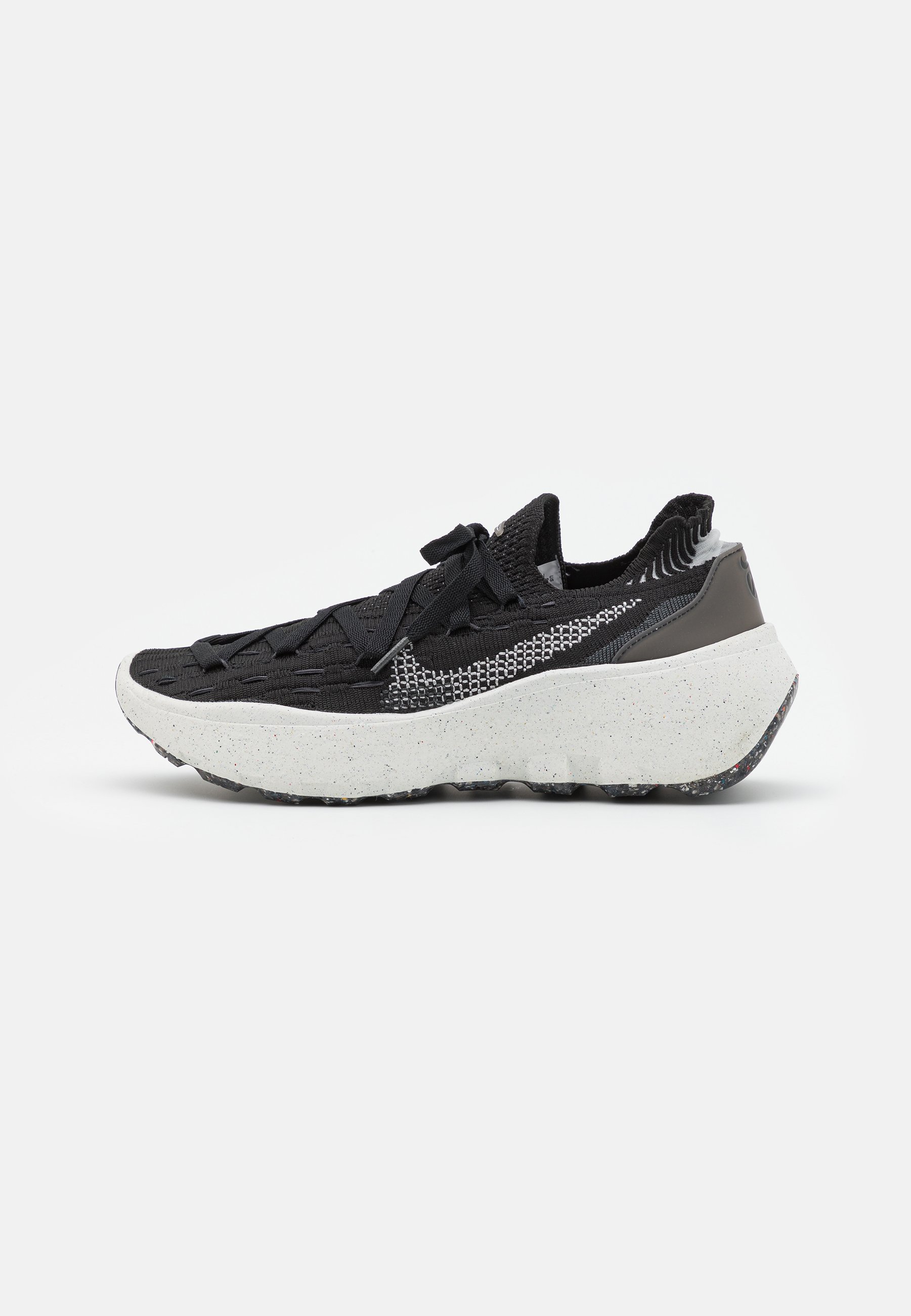 Nike Sportswear SPACE HIPPIE 04 - Sneakers laag - black/light smoke  grey/sail/zwart - Zalando.nl