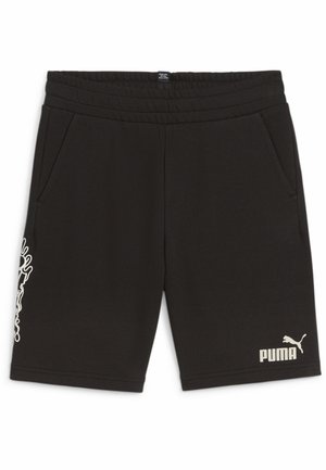 Puma ESS+ MID 90S - Donji dijelovi trenirke - black