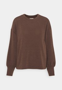 Madewell Strickpullover - dark brown