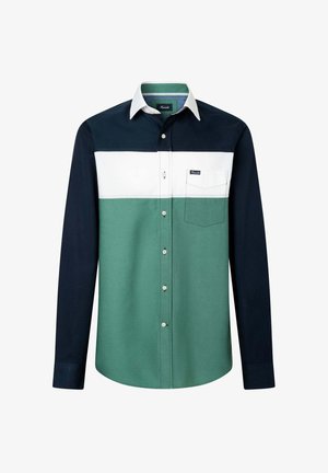 Façonnable, FAÇONNABLE SHIRT CLSP RUGBY BACK FIVE - Camisa - casting green