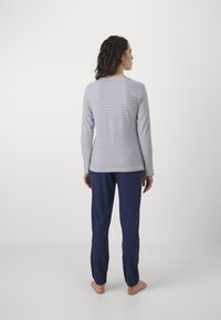 LASCANA VD STRIPES PJ - Pyjama - dark blue