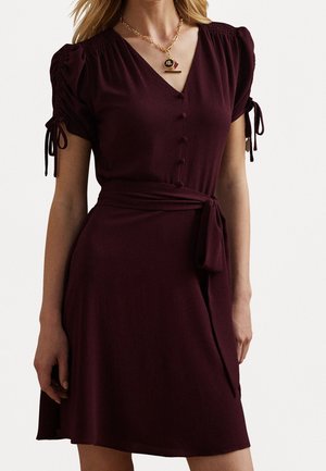 Shirt dress - bordeaux