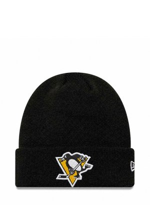 New Era, PITTSBURGH PENGUINS NEW ERA NHL CUFF KNIT BEANIE SCHWARZ UNISEX - Beanie - schwarz
