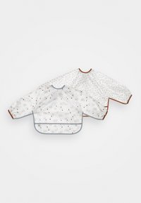 Lässig LONG SLEEVE BIB TINY FARMER SHEEP 2 PACK - Bavaglino - white