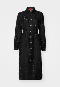 SELENA DRESS - Robe en jean - black