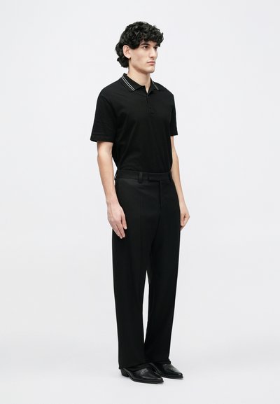 Versace FORMAL PANT COMPACT - Nadrágok - black