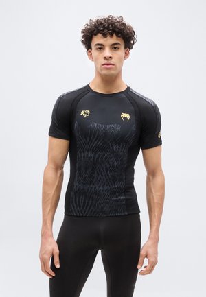 VENUM X CHIMAEV WILD BORZ RASHGUARDS  - Spodnja majica - black/grey/gold-coloured