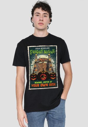 Universal Studios, JURASSIC PARK/HALLOWEEN FRIGHT NIGHT - Print T-shirt - black