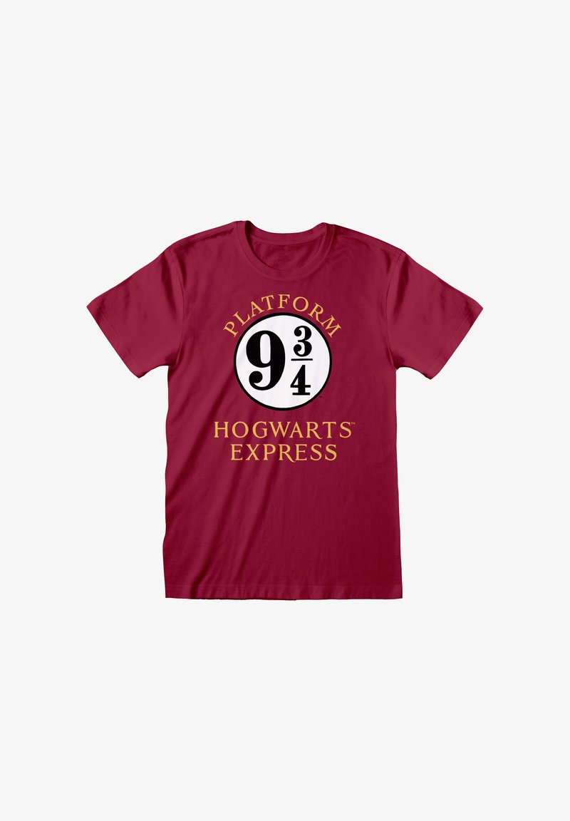 Harry Potter HARRY POTTER HOGWARTS EXPRESS - Triko s potiskem - maroon
