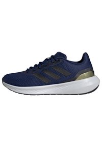 adidas Performance FALCON 3.0 - Scarpe da corsa su strada - dark blue   core black   gold metallic