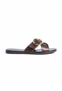 CROSS  - Pantoletai - dk brown