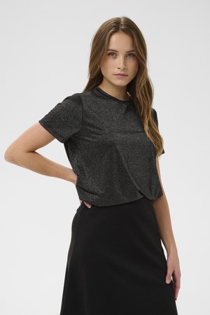 HAGASZ REGULAR T-SHIRT - Osnovna majica kratkih rukava - black