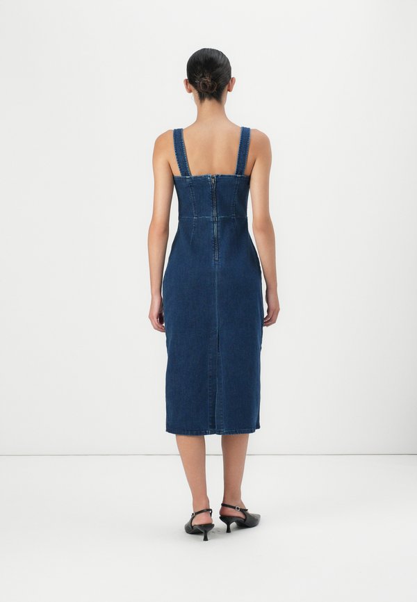 BODYCON  - Denim dress - medium wash4