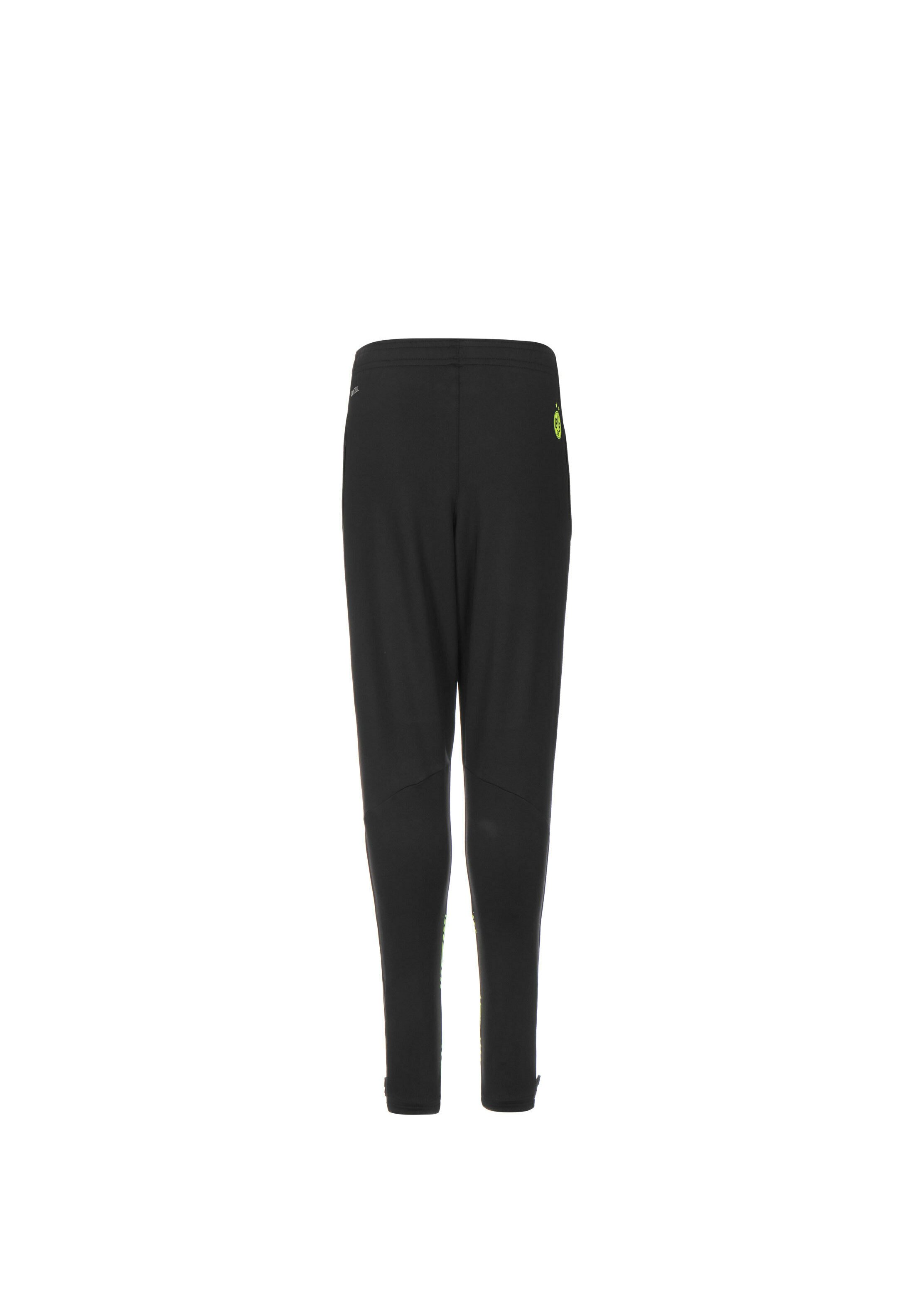 Puma BORUSSIA DORTMUND - Pantaloni sportivi - puma black / safety  yellow/nero - Zalando.it